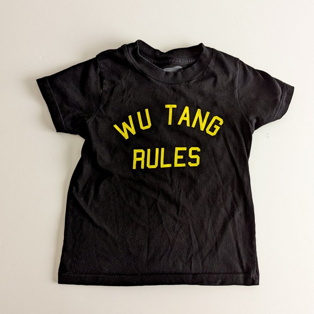 Hatch For Kids Wu Tang Rules Kids tee GUC HTF 4t